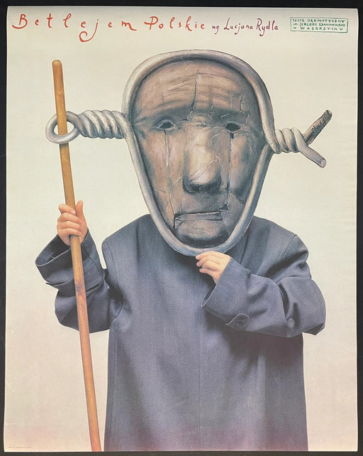 Betlejem Polskie (1988) Original Polish Theatre Poster 26x33