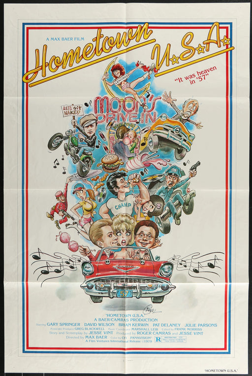Hometown U.S.A. (1979) Original Movie Poster Folded 27x41