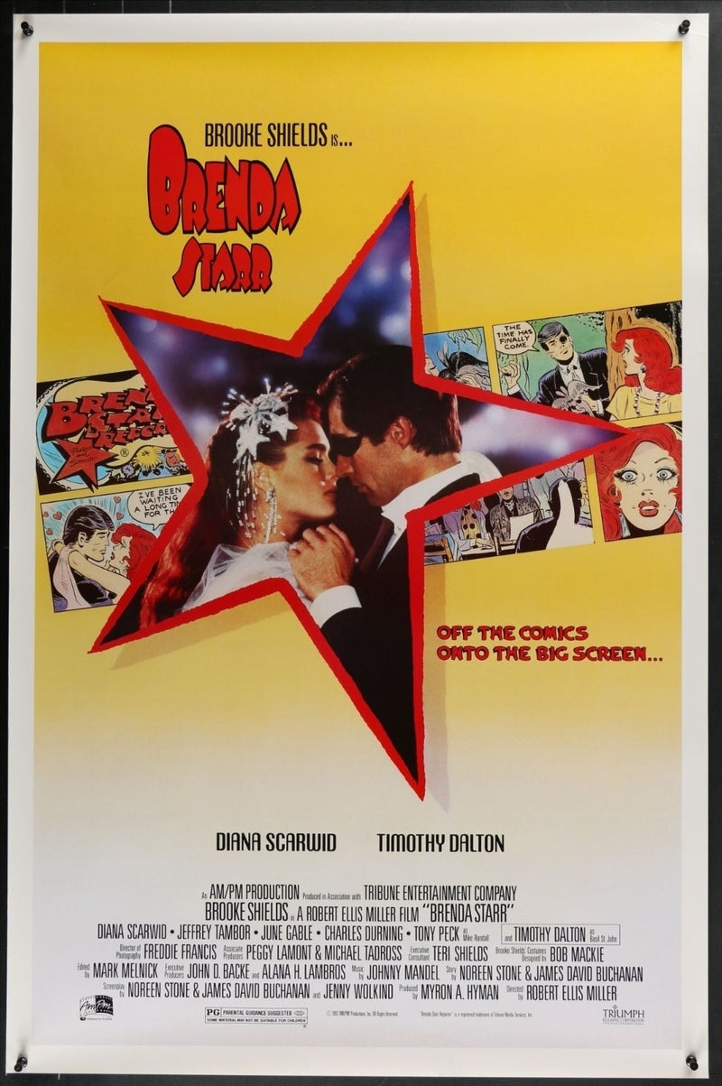 Brenda Starr (1989) Original Single-sided Movie Poster Rolled 27x40