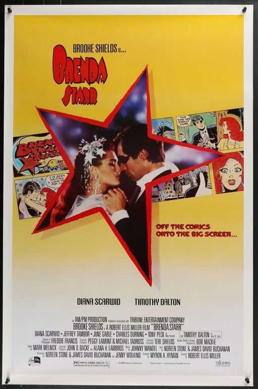 Brenda Starr (1989) Original Single-sided Movie Poster Rolled 27x40
