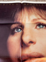Yentl (1983) Original Movie Poster Barbra Streisand Folded One-Sheet 27x41 BP26