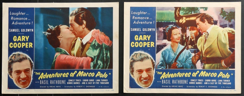 The Adventures of Marco Polo (1938) Original Lobby Cards Movie Posters 11x14