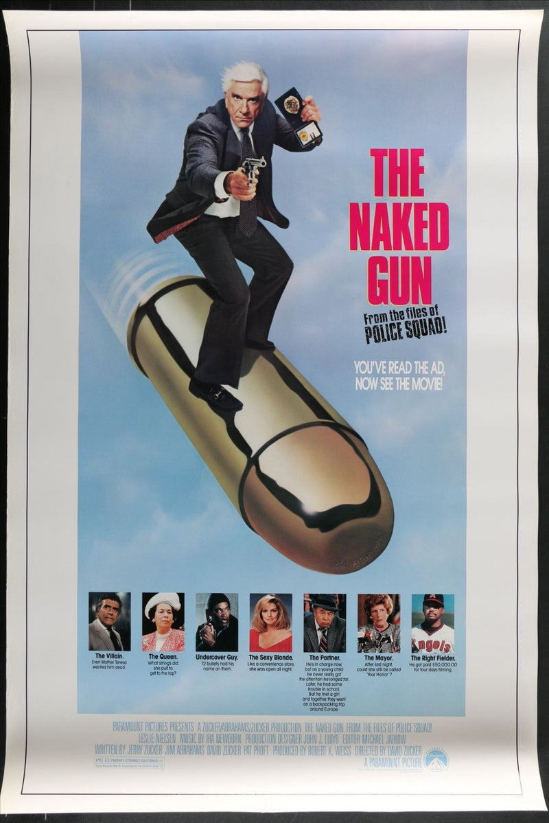 The Naked Gun: From the Files of Police Squad! (1988) Orig. Movie Poster 27x41
