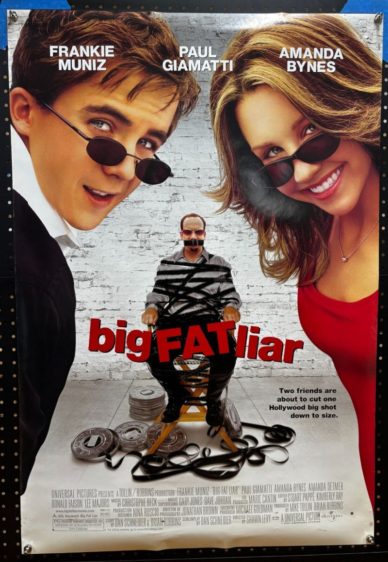 Big Fat Liar (2002) Double-Sided, Original Rolled Poster (27x40)