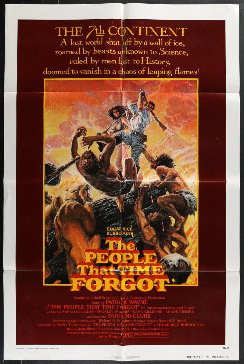 The People That Time Forgot (1977) Original Movie Poster F 27x41