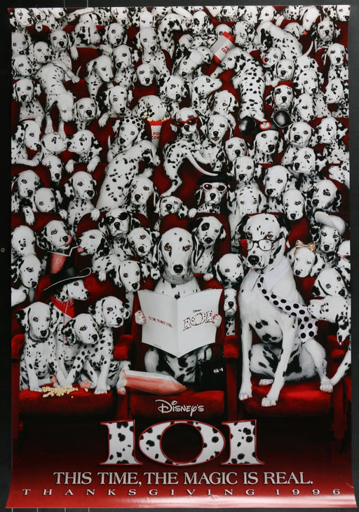 101 Dalmatians (1996) Original Single-sided Movie Poster Rolled 27x40