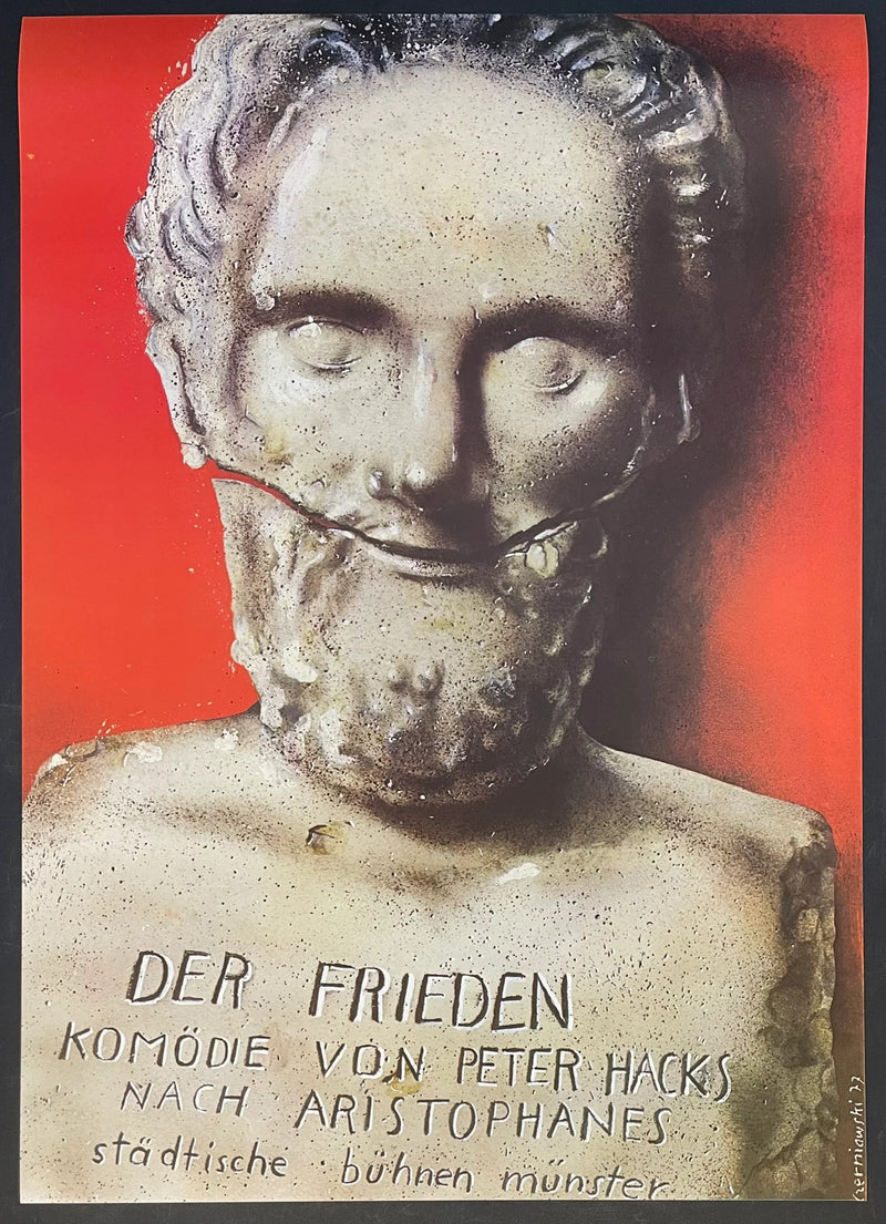 Der Frieden (1982) Original German Theater Poster 24x33