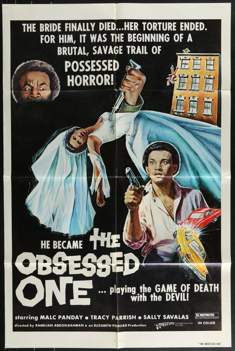 The Obsessed One (1974) Original Movie Poster Folded 27x41