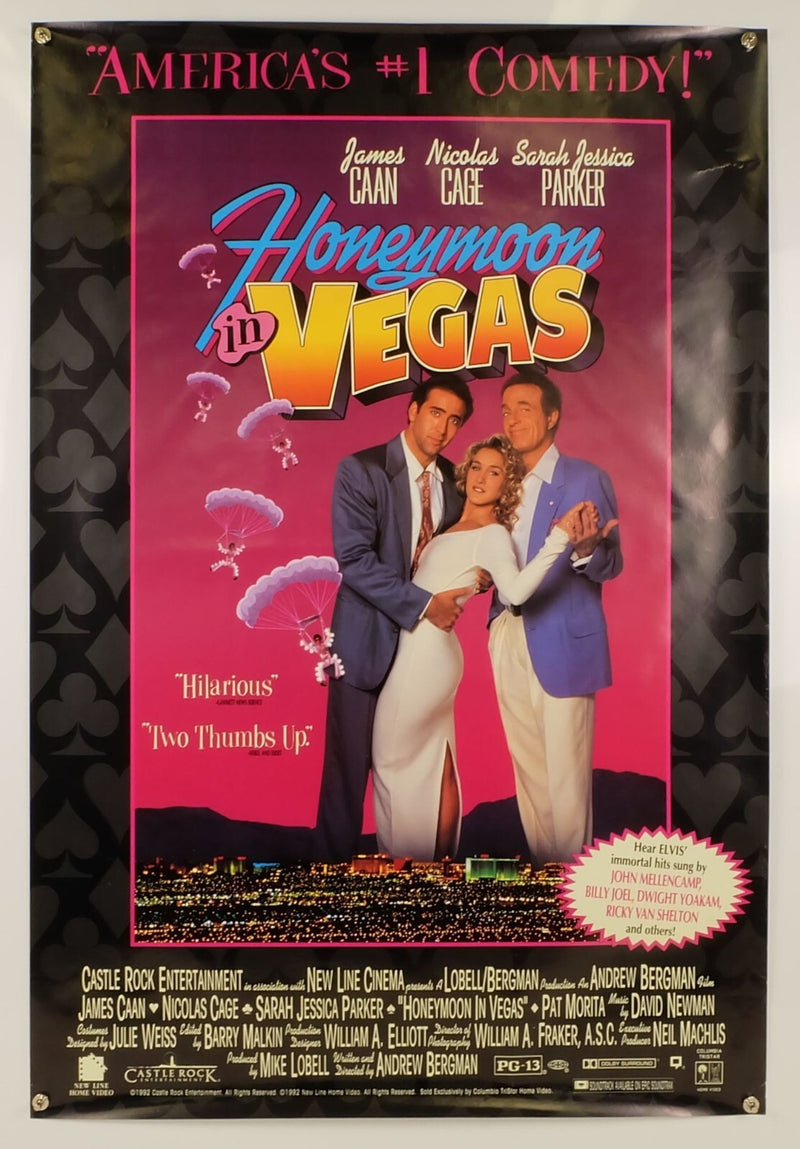 Honeymoon in Vegas (1992) Original Movie Poster Rolled 27x40