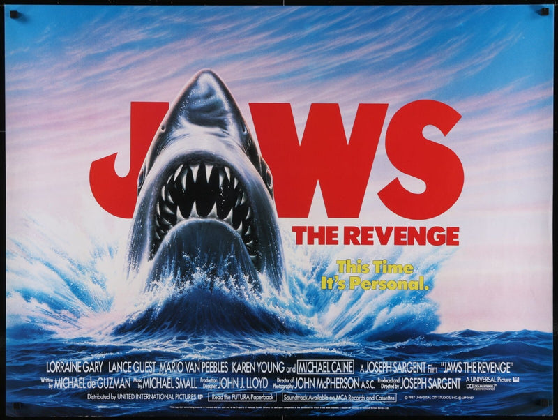 Jaws: The Revenge (1987) British Quad Movie Poster Rolled 30x40