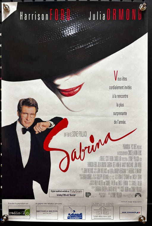 Sabrina (1995) French Mini Original Rolled Poster 13x20