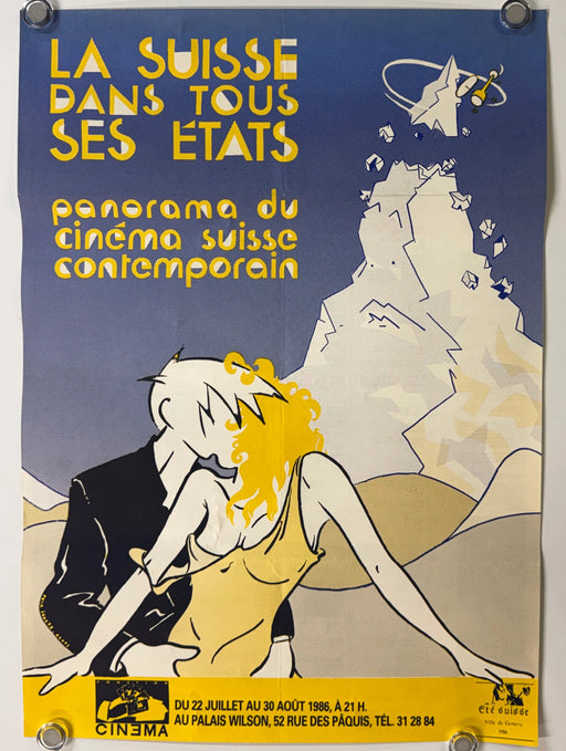 La Suisse Dans Tous Ses États (1986) Original Swiss Movie Poster 23x32
