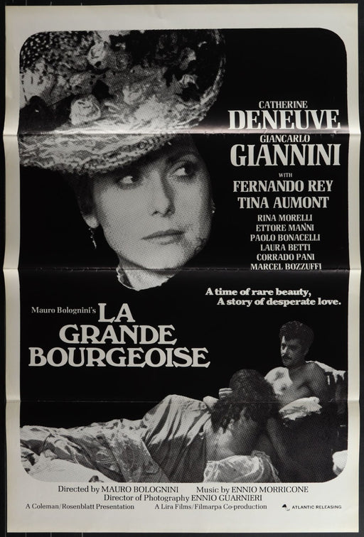 La Grande Bourgeoise (1977) Original Movie Poster Folded 27x41 EM8-502