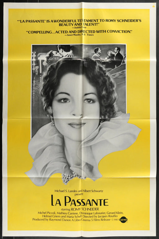 La Passante (1983) Original Movie Poster Folded 27x41