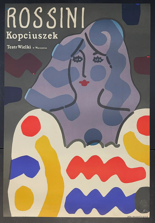 Kopciuszek (1988) Original Polish Opera Poster 26x38