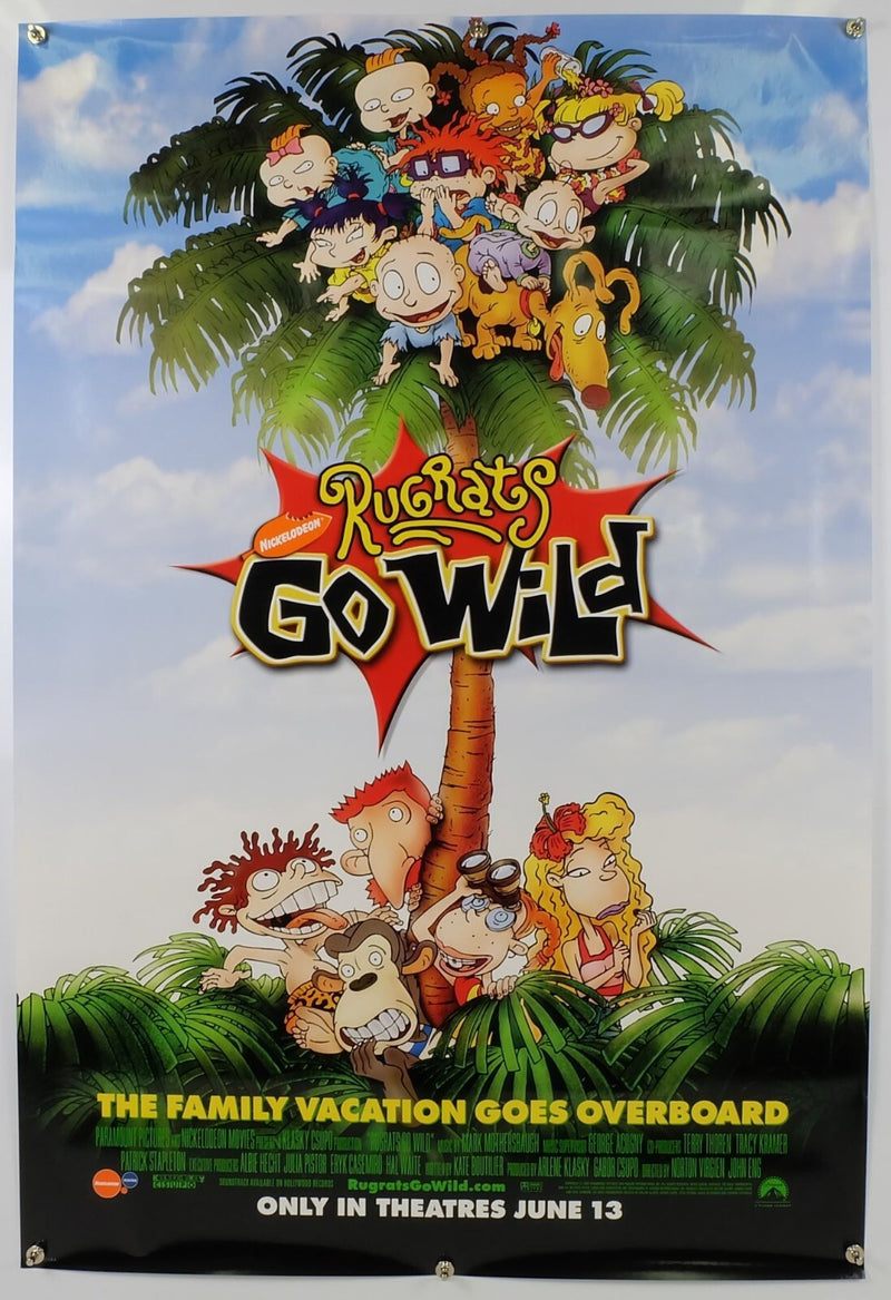 Rugrats Go Wild (2003) Original Movie Poster Rolled 27x40