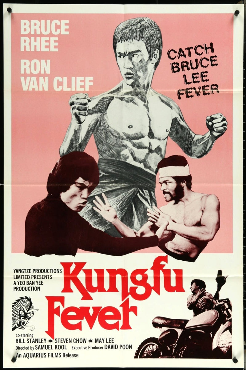 Kung Fu Fever (1979) Original Movie Poster Folded 27x41