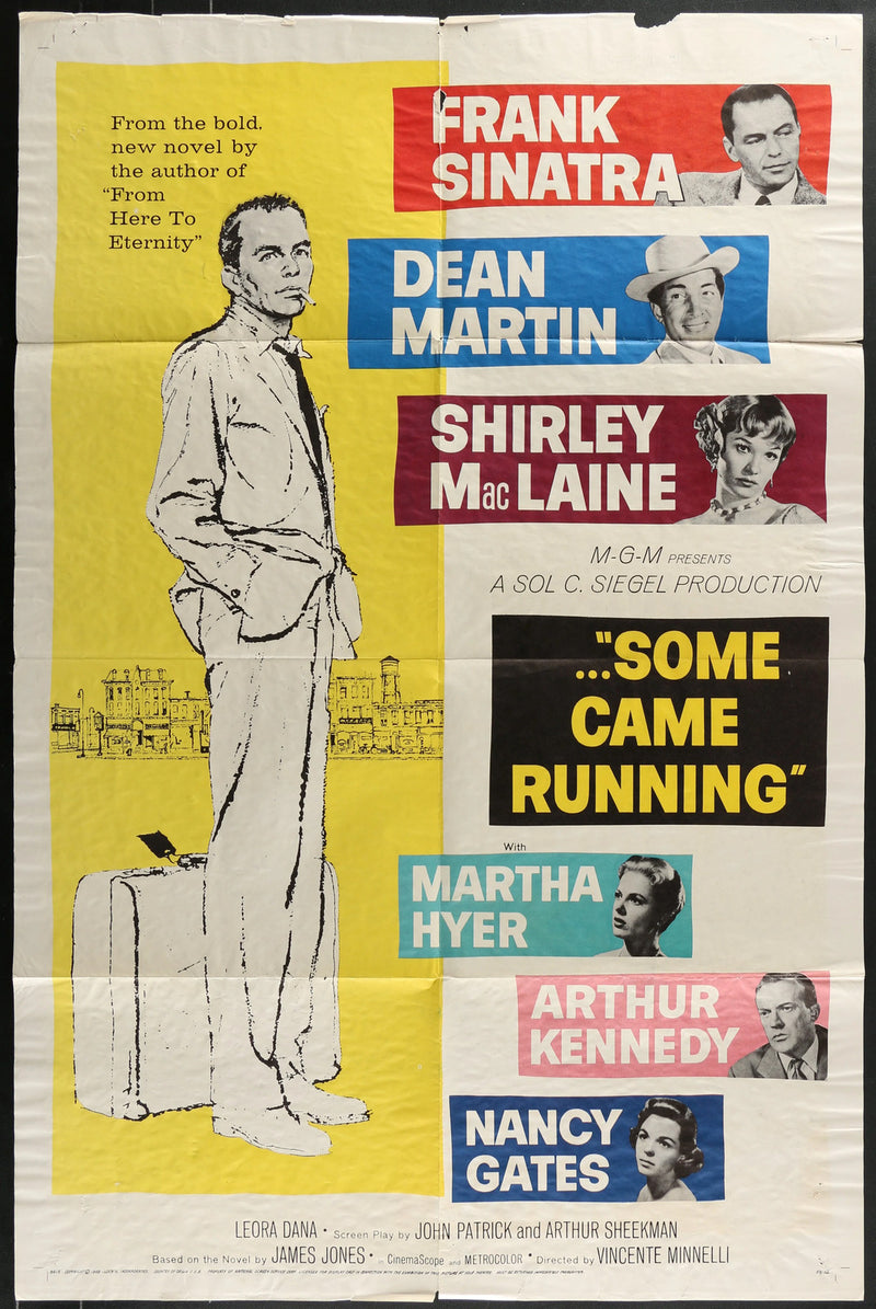 Some Came Running (1958) Original Movie Poster Folded 27x41