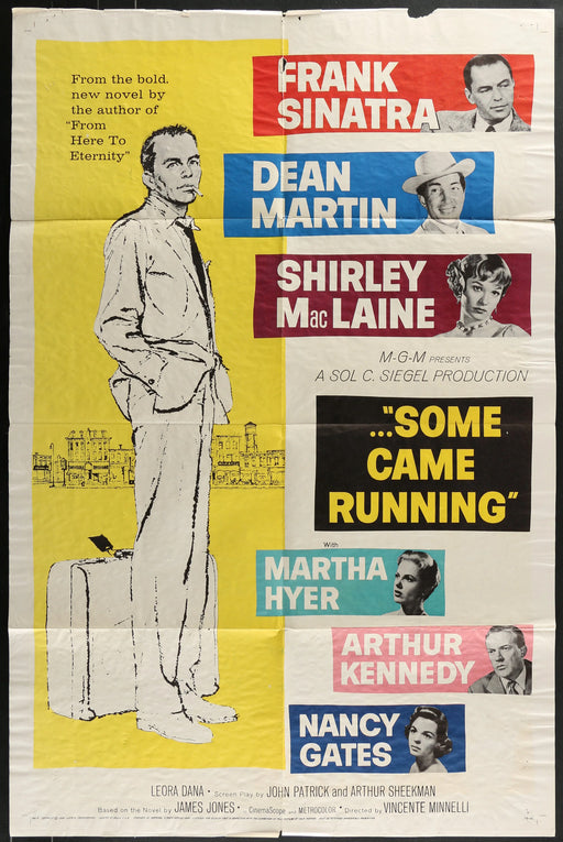 Some Came Running (1958) Original Movie Poster Folded 27x41