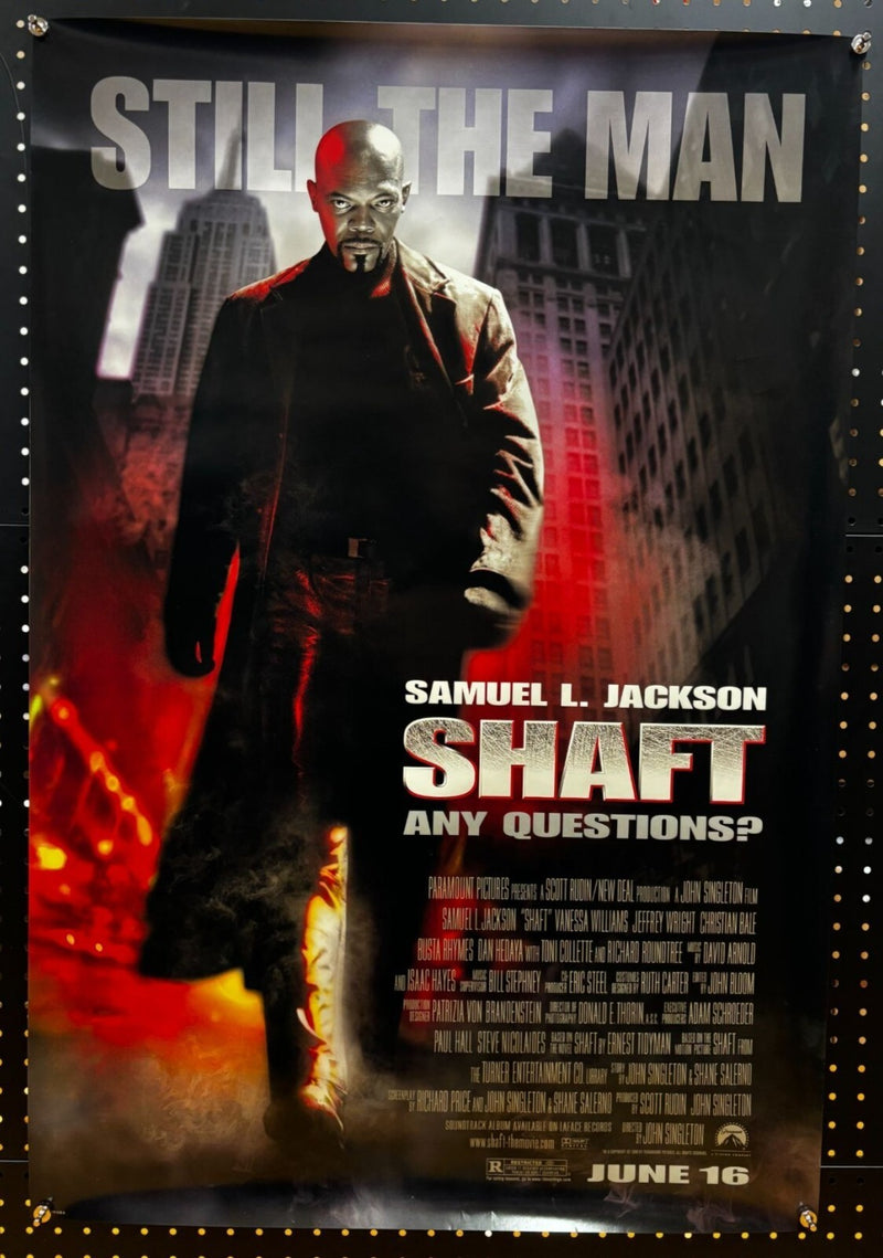 Shaft (2000) Original Double-Sided Rolled Poster 27x40