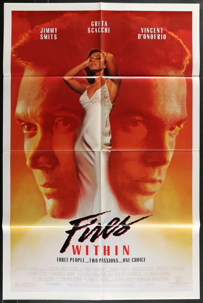 Fires Within (1991) Original Movie Poster Folded 27x41