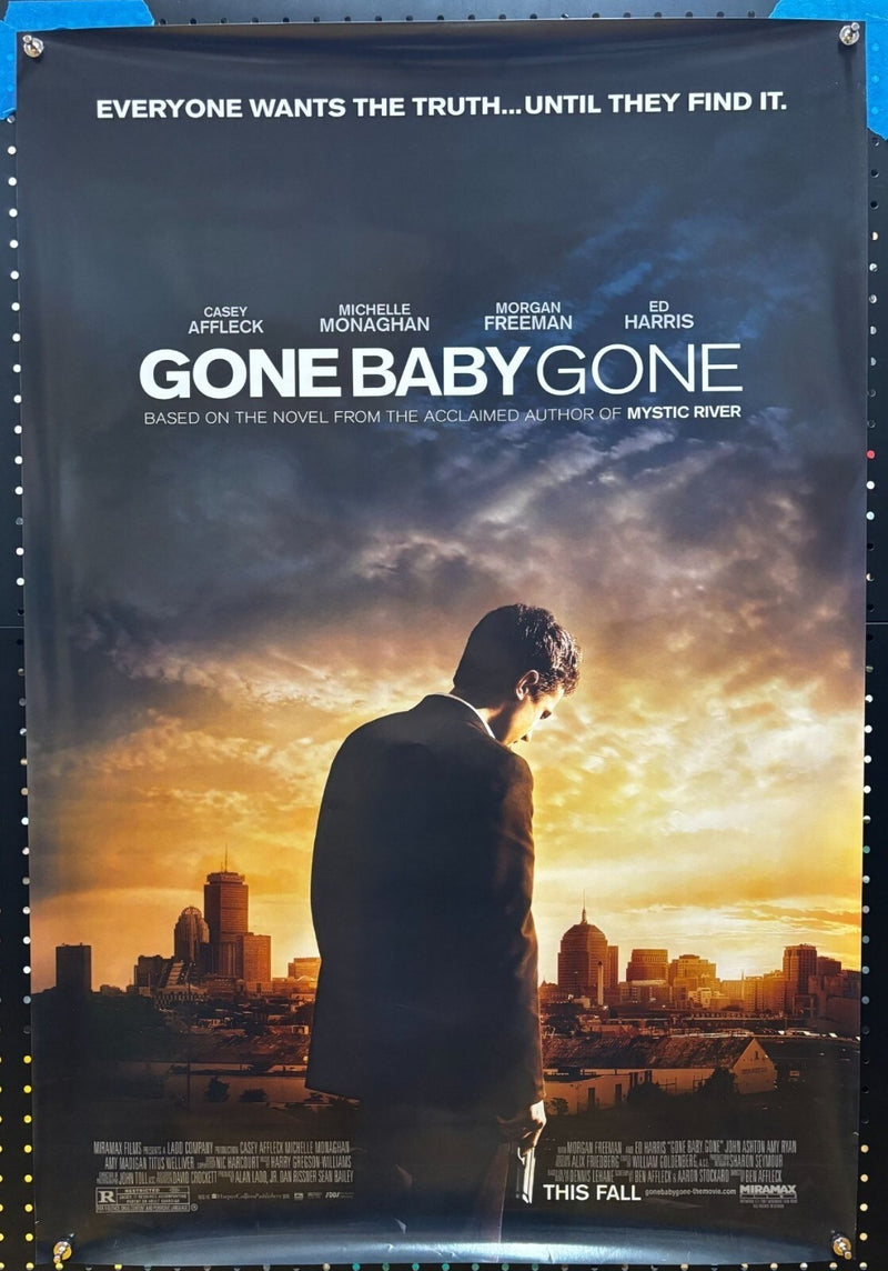 Gone Baby Gone (2007) Double-Sided, Original Rolled Poster 27x40