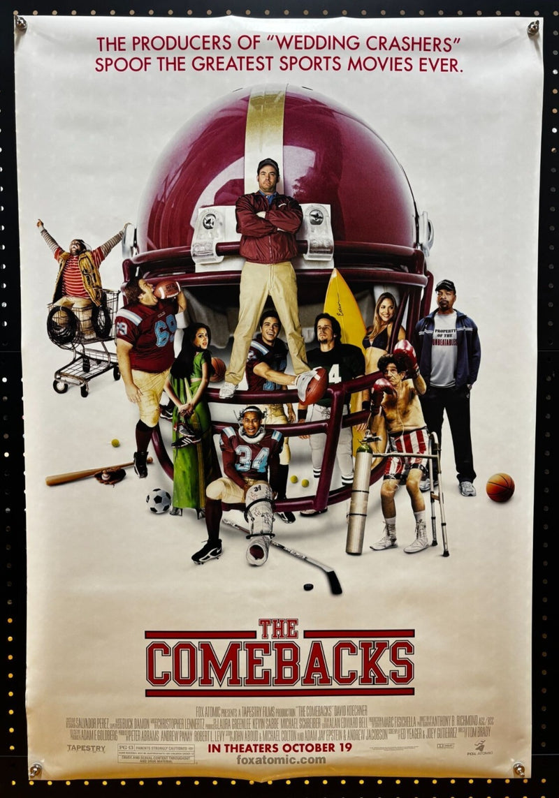 The Comebacks (2007) Double-Sided, Original Rolled Poster 27x40