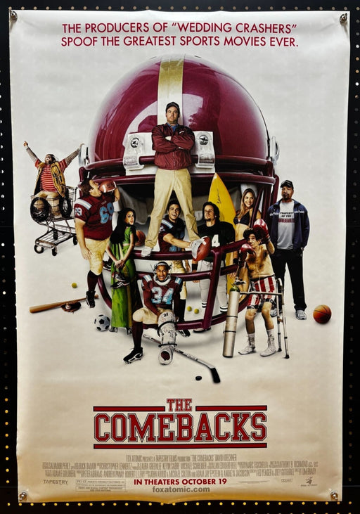 The Comebacks (2007) Double-Sided, Original Rolled Poster 27x40