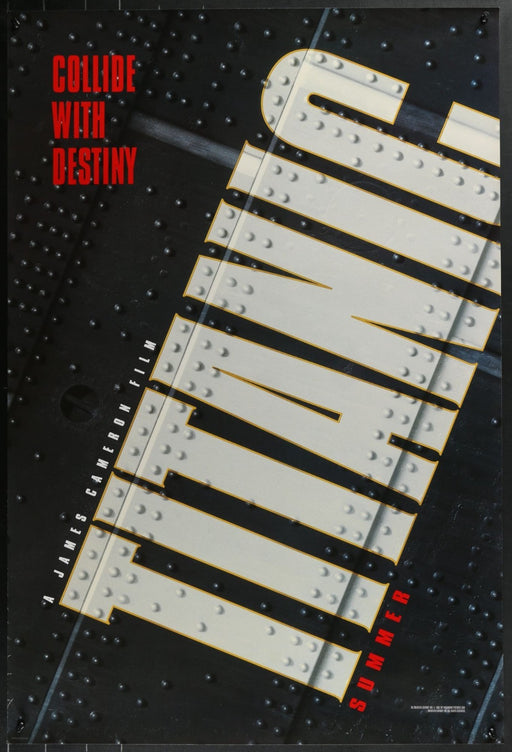 Titanic (1997) Original Single-sided Movie Poster Rolled 27x40