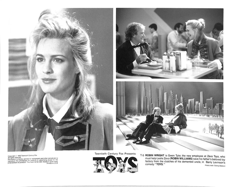 Toys (1992) 4 Movie Still Set 8x10
