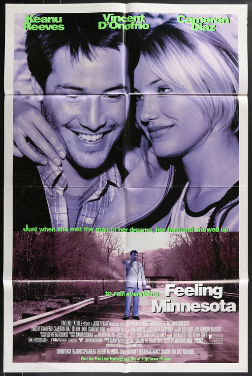 Feeling Minnesota (1996) Original Movie Poster Folded 27x41