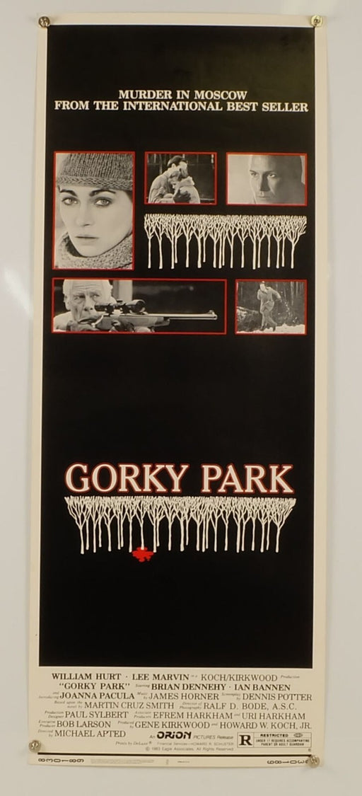 Gorky Park (1983) Original Movie Poster Rolled Insert 14x36