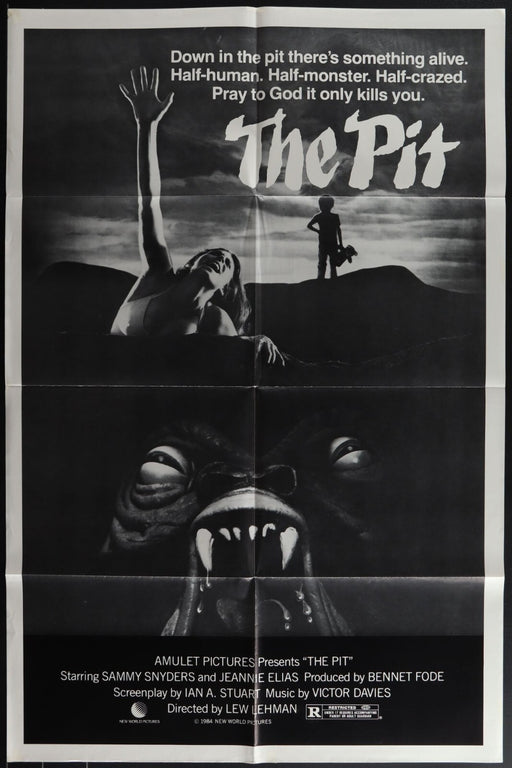 The Pit (1984) Original Movie Poster Folded 27x41 EM8-463