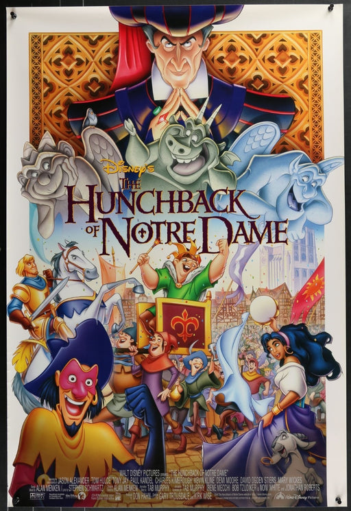 The Hunchback of Notre Dame (1996) Orig. Double-side Movie Poster Rolled 27x40