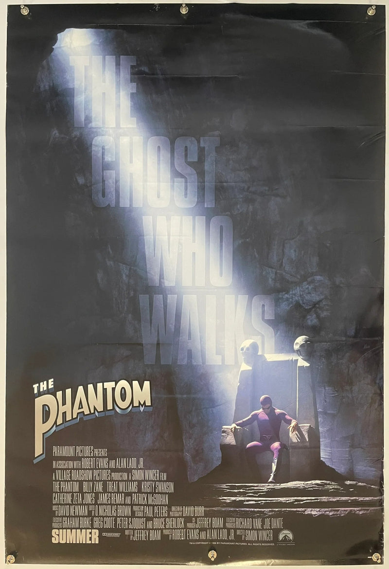 The Phantom (1996) Original Movie Poster 27x40