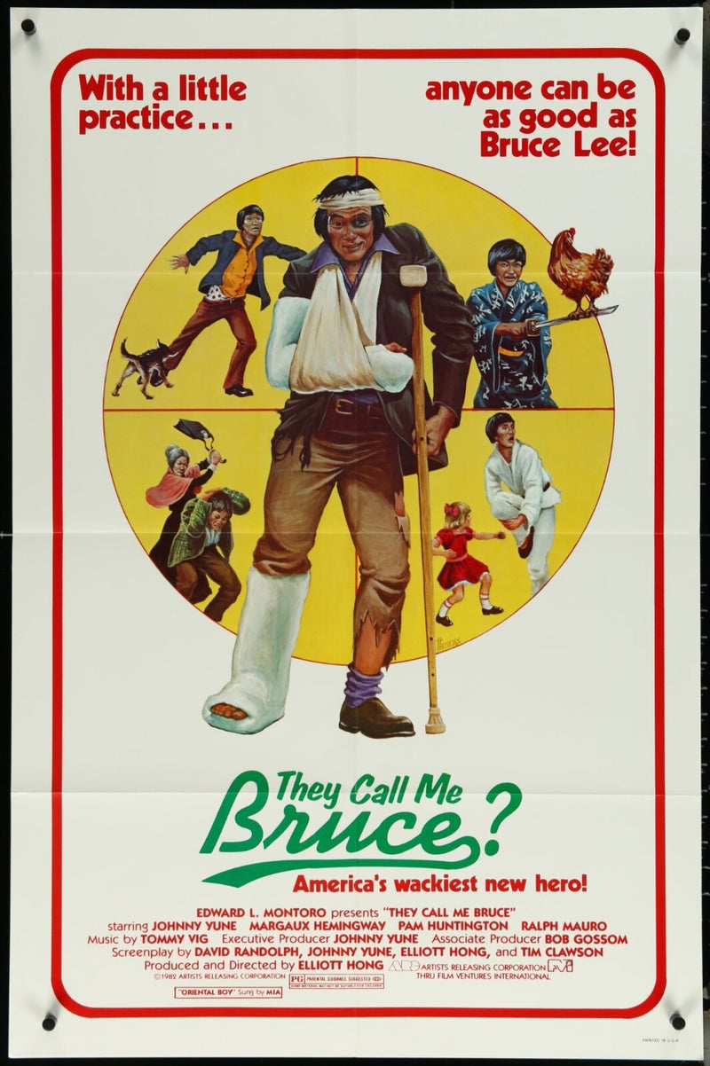 They Call Me Bruce (1982) Original Movie Poster Folded 27x41