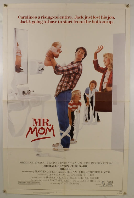 Mr. Mom (1983) Original Movie Poster Folded 27x41
