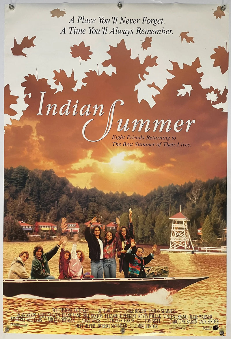 Indian Summer (1993) Original Movie Poster 27x40