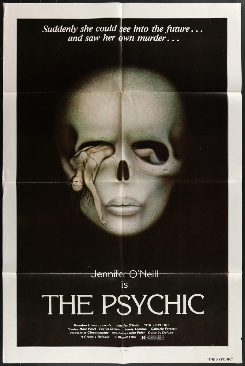 The Psychic (1977) Original Movie Poster Folded 27x41