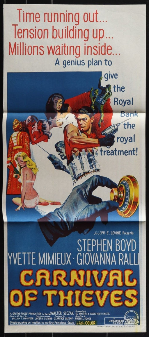 The Caper of the Golden Bulls (1967) Orig. Australian Daybill Movie Poster 13x30