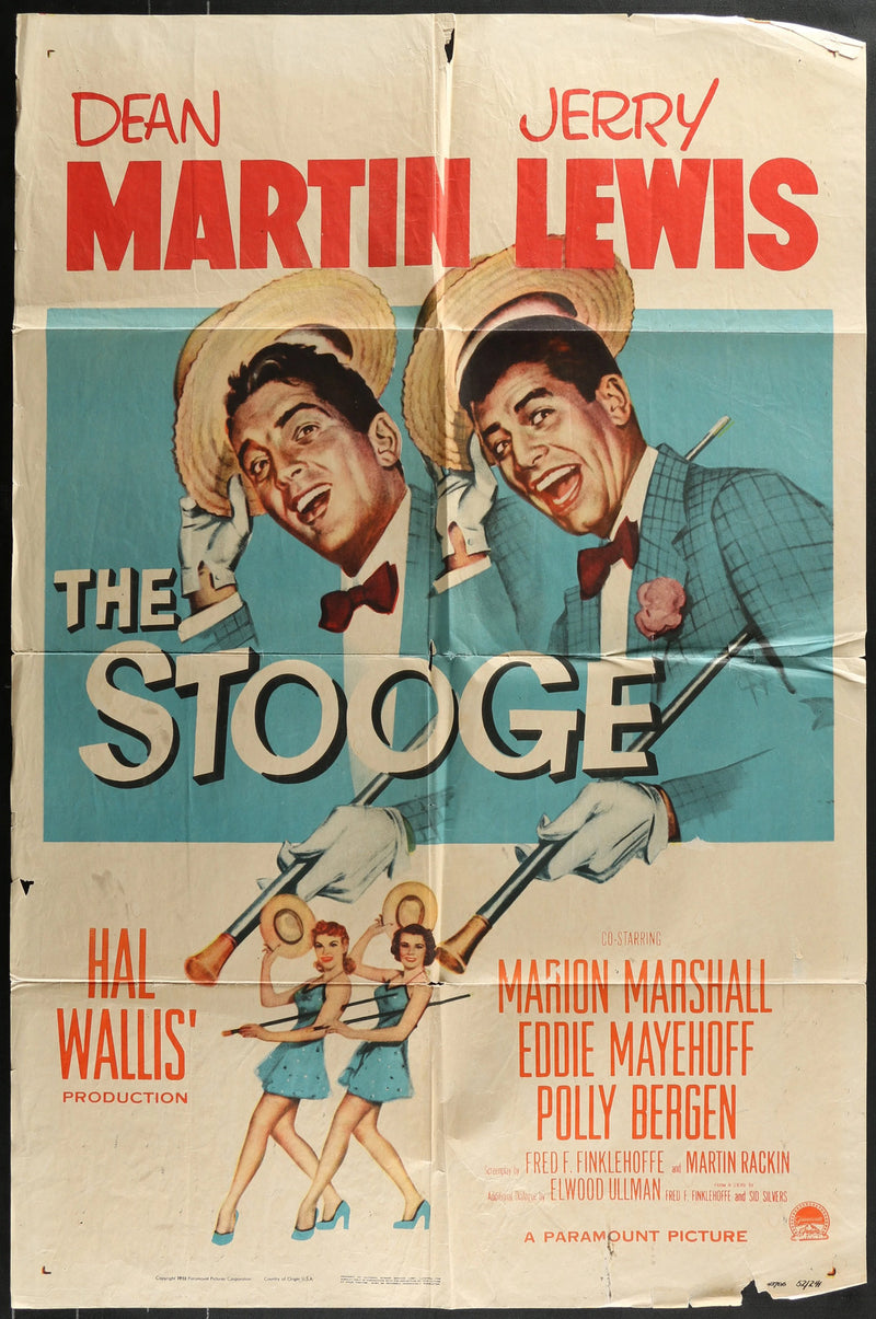 The Stooge (1952) Original Movie Poster Folded 27x41