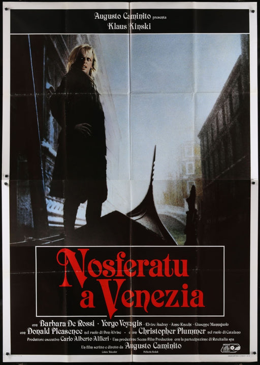 Vampire in Venice (1988) Original Italian 2P Movie Poster Folded 55x78
