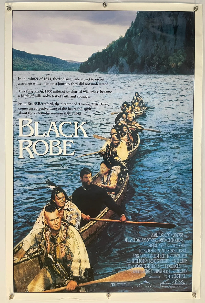 Black Robe (1991) Original Movie Poster 27x40