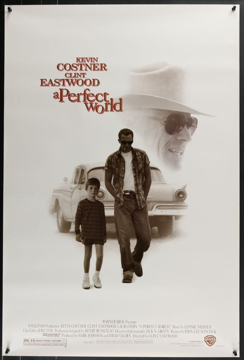A Perfect World (1993) Original Single-sided Movie Poster Rolled 27x40