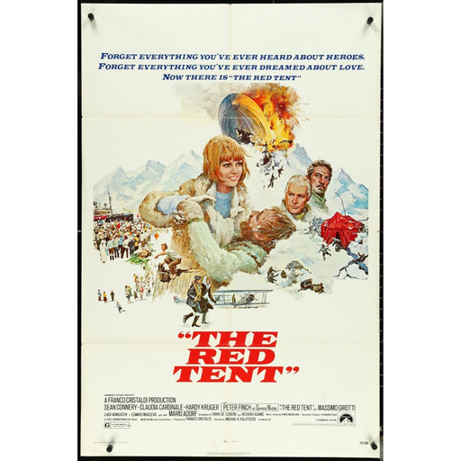 The Red Tent (1969) Orig. Movie Poster 27x41 Folded Sean Connery EM1A57