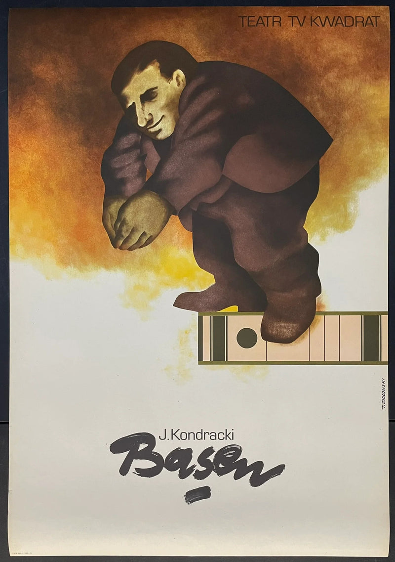 Basa (1981) Original Polish Theatre Poster 26x38