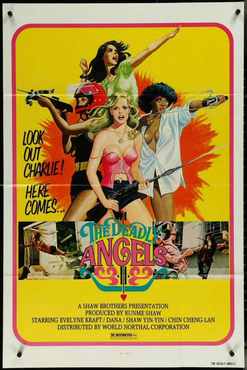 The Deadly Angels (1977) Original Movie Poster Folded 27x41 EM8-539