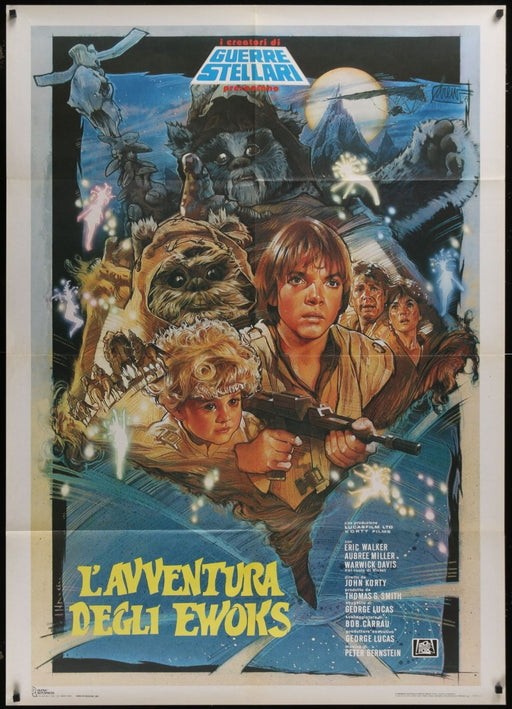 Caravan of Courage (1984) Original Folded Italian Movie Poster 55x40