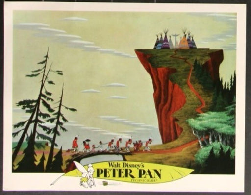 Peter Pan (1953 Re-release) Original Lobby Card Movie Poster 11x14