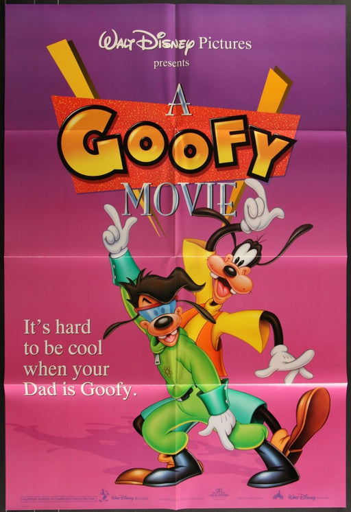 A Goofy Movie (1995) Original Movie Poster Folded 27x41